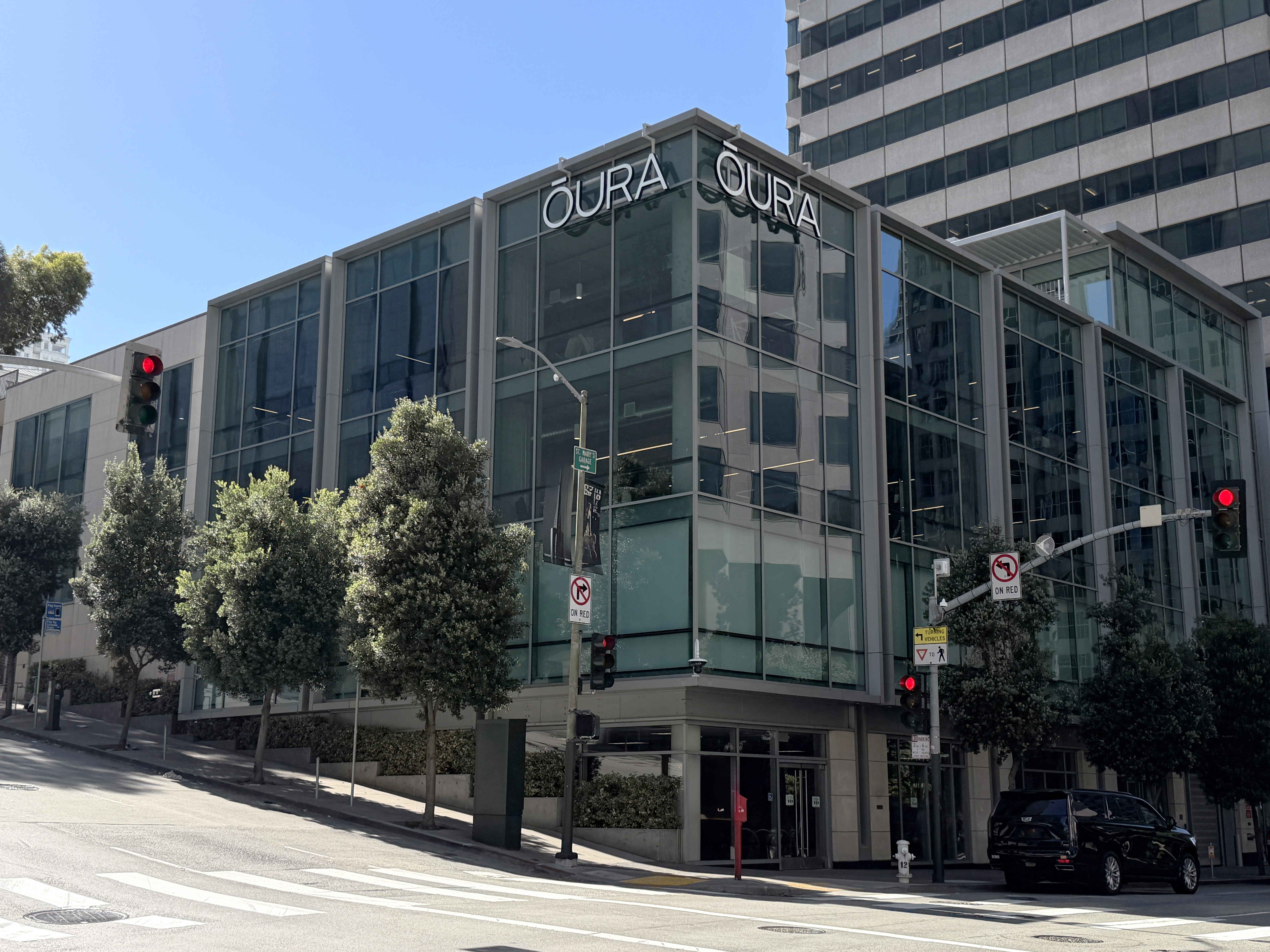 500 Pine Street, San Francisco: Oura's new permanent headquarters.