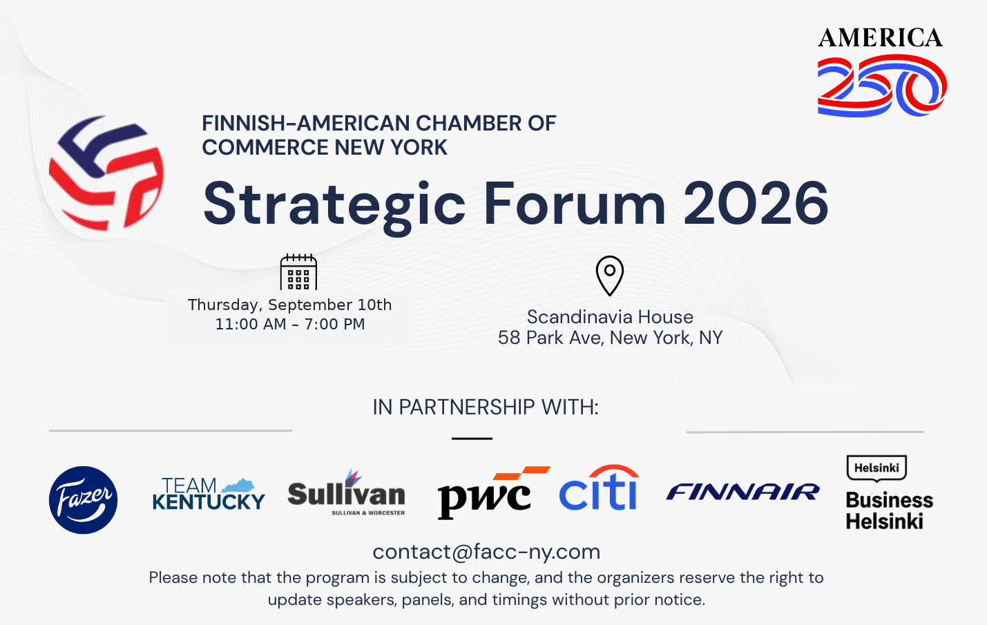 Sold Out: FACC-NY Strategic Forum Brings Together Diplomats, CEOs, and Policymakers